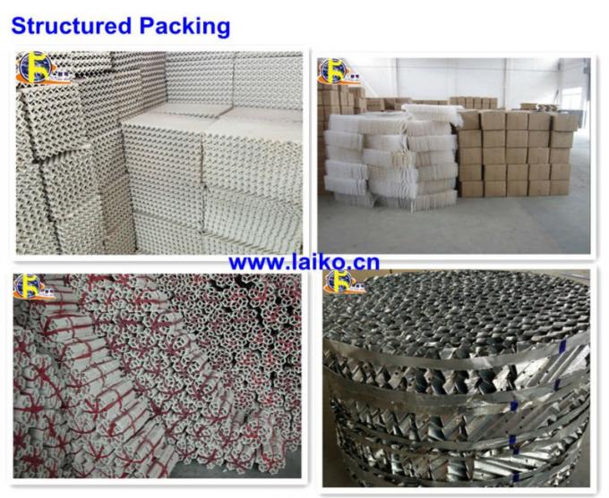 스테인레스 스틸 금속 와이어 메시 구조화 포장 BX PLUS 소화 기둥 1