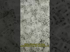 무작위 포장 PVC PTFE PVDF 폴리프로필렌 PP 포장 플라스틱 Pall 링