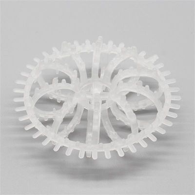 Plastic Teller Rosette Rings Random Tower Packing Random Packing Plastic Teller Rosette Ring for Scrubbing