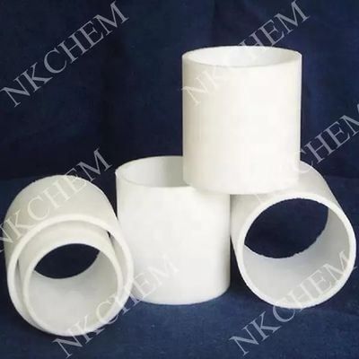 PP Raschig Rings For Tower Packing , PVDF Random Packing For Stripping Tower