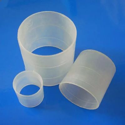 PP Raschig Rings For Tower Packing , PVDF Random Packing For Stripping Tower