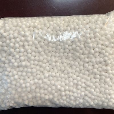 Water Adsorption ≥50% Activated Alumina with BET 300-320m2/g White Beads