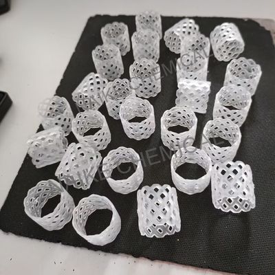25mm PP 처녀 폴리프로필렌 포장 침대 유레아 플랜트용 TP 링